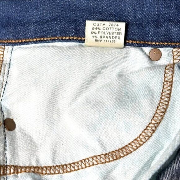 J Brand Jeans 811 Medium-Rise Skinny Venice Jeans Women's Sz. 28 - Picture 6 of 16